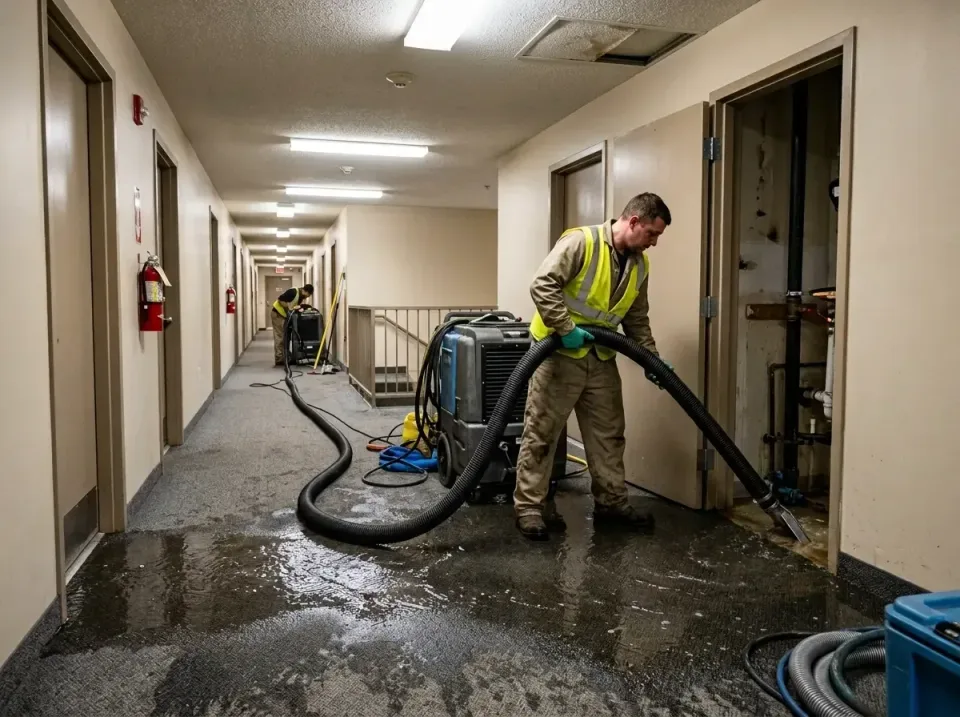 multi-unit-apartment-hallway-f-005 — frequently asked questions, Emergency Burst Pipe Water Extraction & Removal in Amory, MS